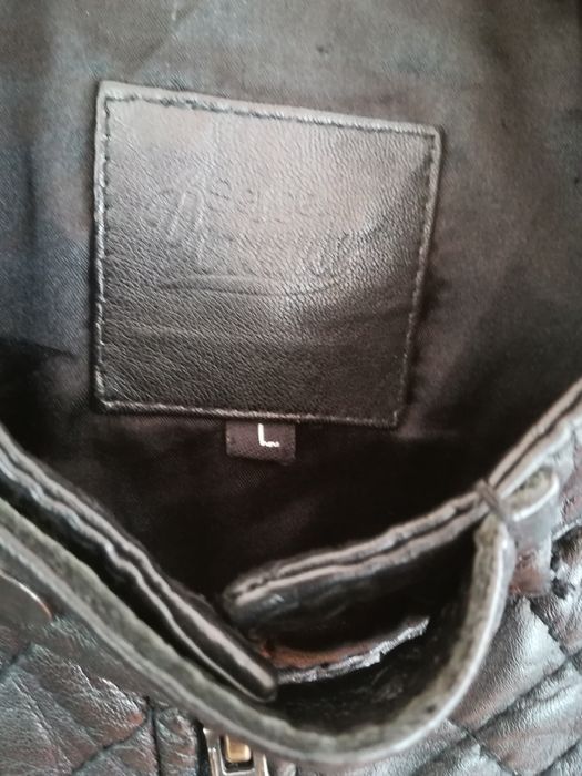 Geaca piele bărbați Serge Pariente L