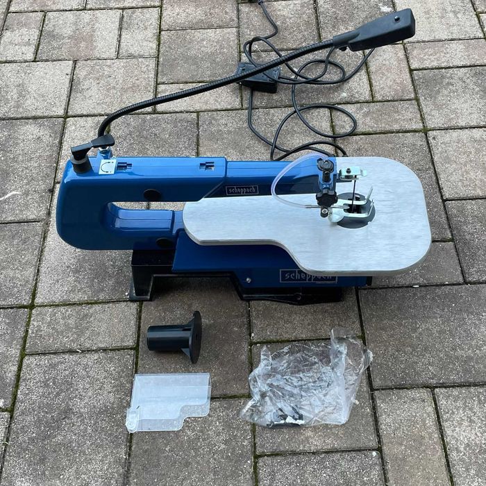 Fierăstrău electric Scheppah de traforaj vidaXL 125 W
