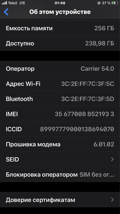 iphone 8+ в хорошем состояние
