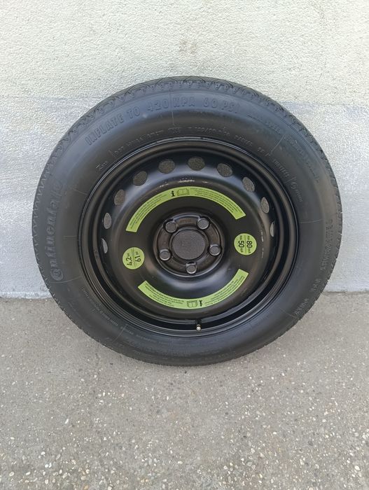 Roata rezerva Slim Audi/Vw/Seat/Skoda + cric