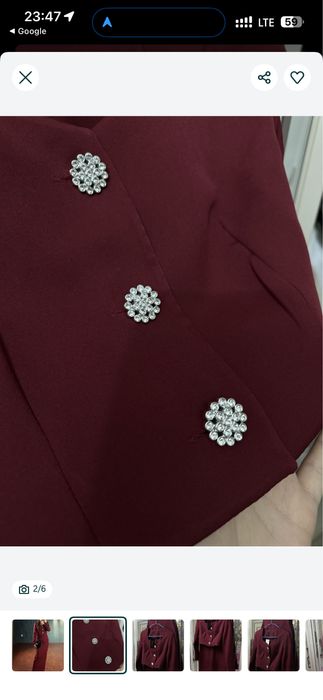 Двойка, расцветка: бордо