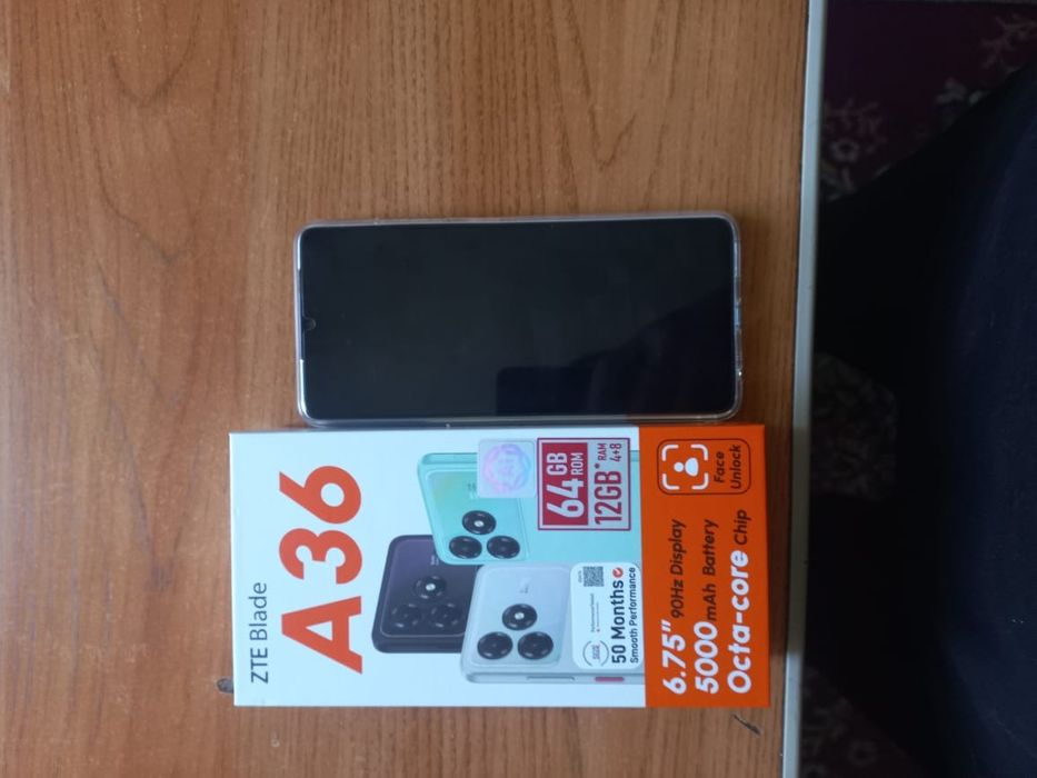 Продам новый телефон ZTE BIade A36