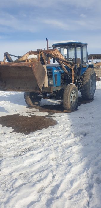 Трактор МТЗ 80 бугдой села очар.