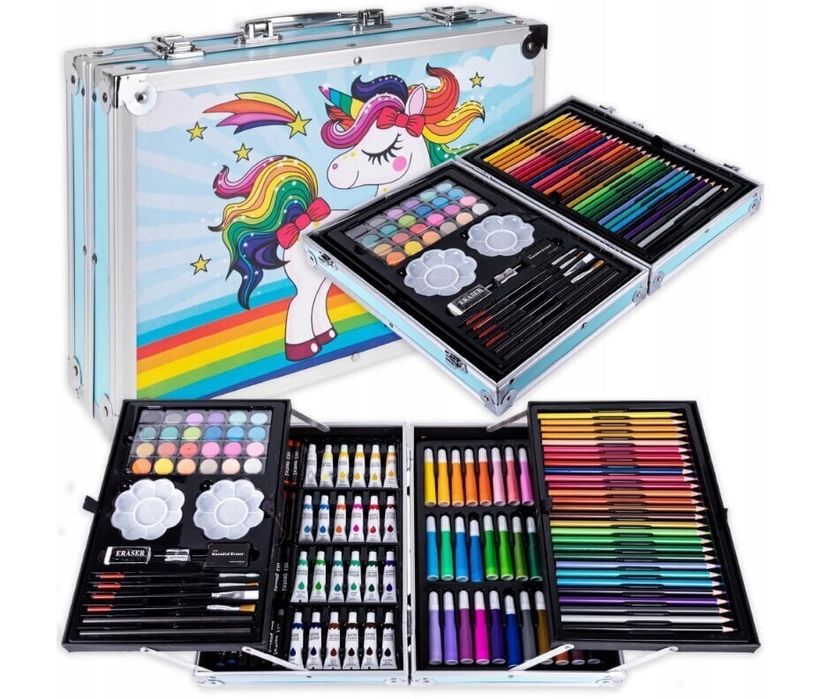 Набор для рисования в удобном чемодане