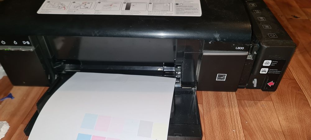 Epson l800 требует чиста