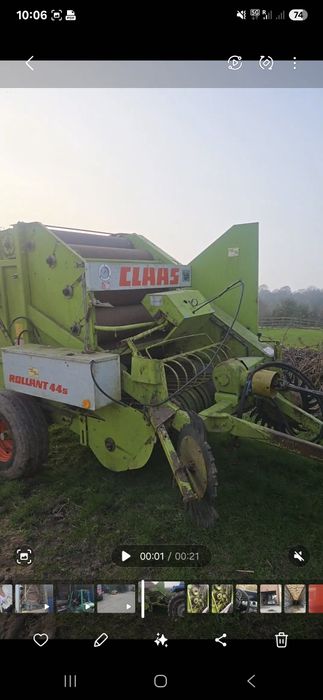 Presa baloti rotunzi Claas rollant 44 si 44s