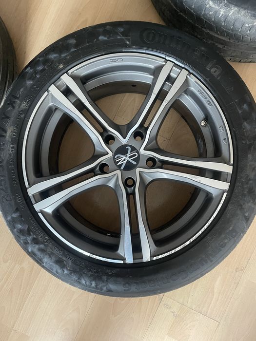 Алуминиеви дажанти с гуми