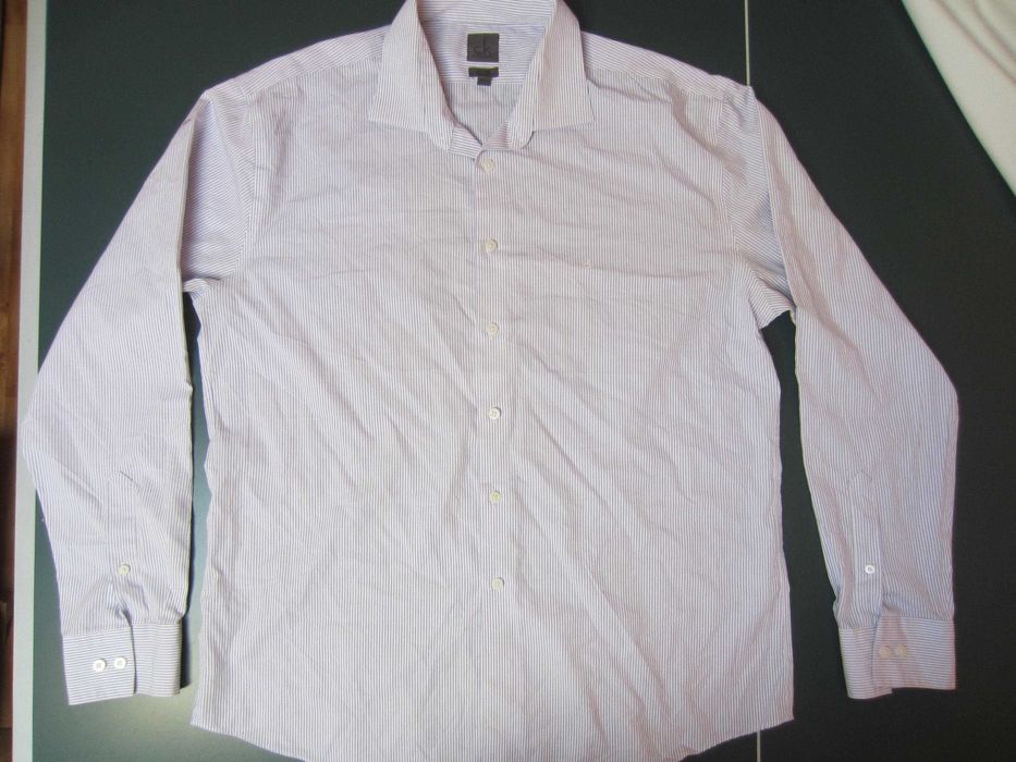 Camasa Calvin Klein, masura 44, slim fit, 100%Bumbac, stare f.buna