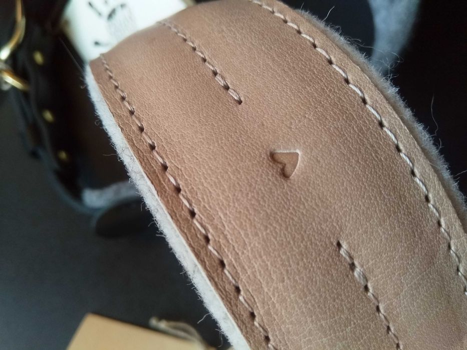 Кожен нашийник каишка за куче Band&Roll