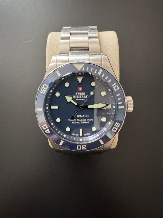 Swiss Military by Chrono Automatic Diver 500m SWISS MADE SMA34075
