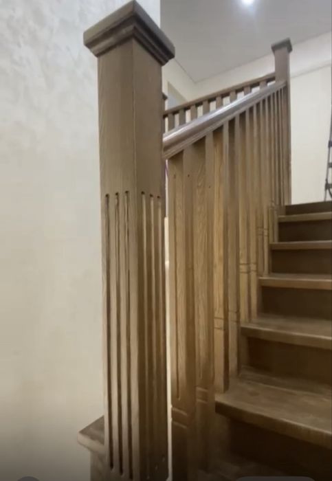Дереаянные лестницы Дуб,Бук,Шпон