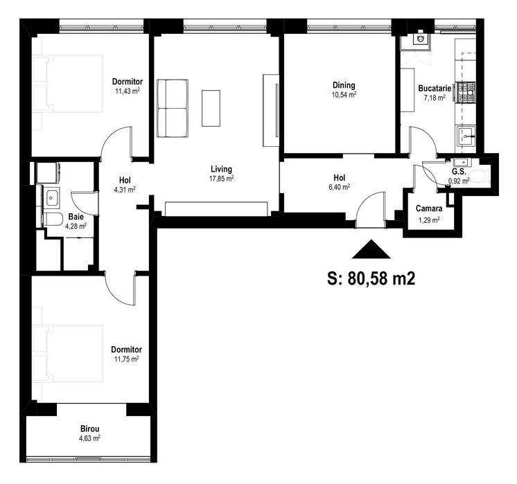 Inchiriez apartament 4 camere Timisoara ultracentral Timisoara • OLX.ro
