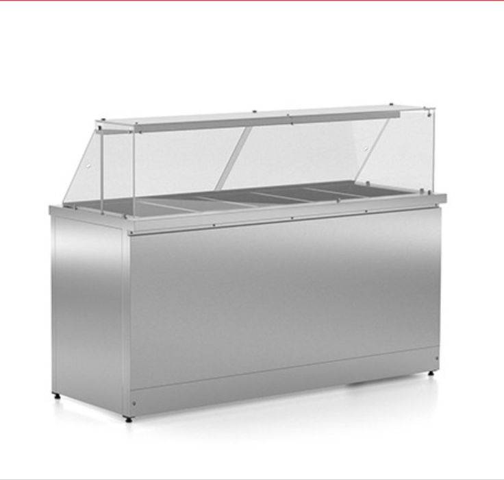 Modul servire cald tip vitrina, model ProServe, bain marie, lungime 1800 mm
