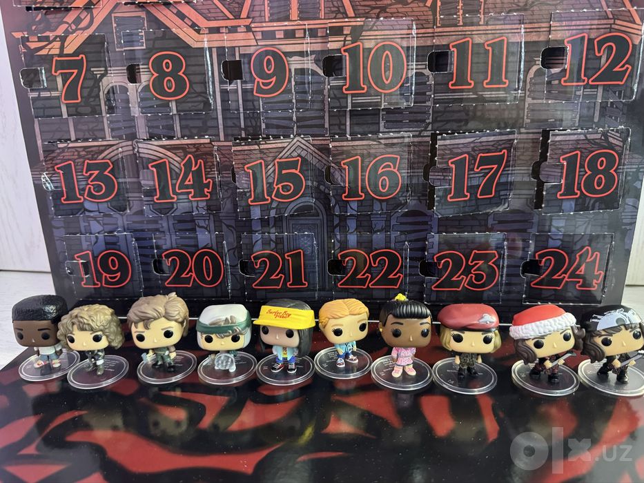 Оригинальный адвент-календарь Stranger Things от Funko!!