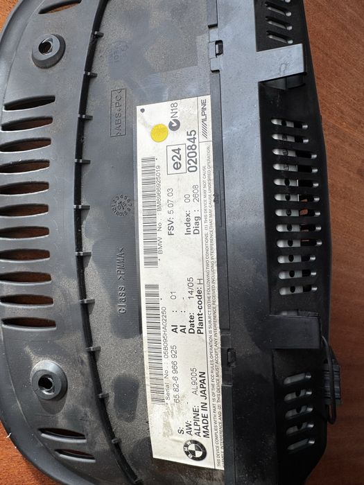 Navi mare bmw e90 CCC  (display)