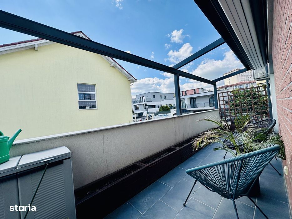 Apartament modern, complet mobilat si utilat | 2 terase