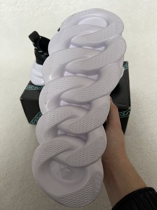 Versace Chain Reaction Black/ Grey/ White 42