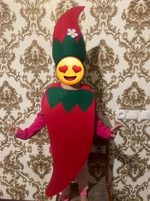 Детский карнавальный костюм "Овощь"