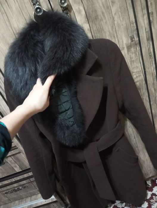 Пальто с натуральной мех