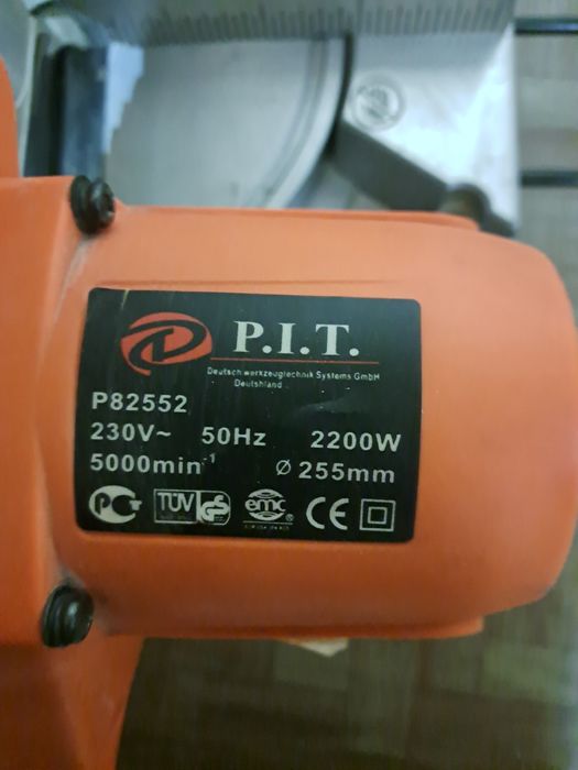 Углорез, торцовочная пила "PIT" 255мм, с протяжкой