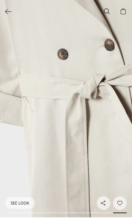 Дамски тренчкот Stradivarius