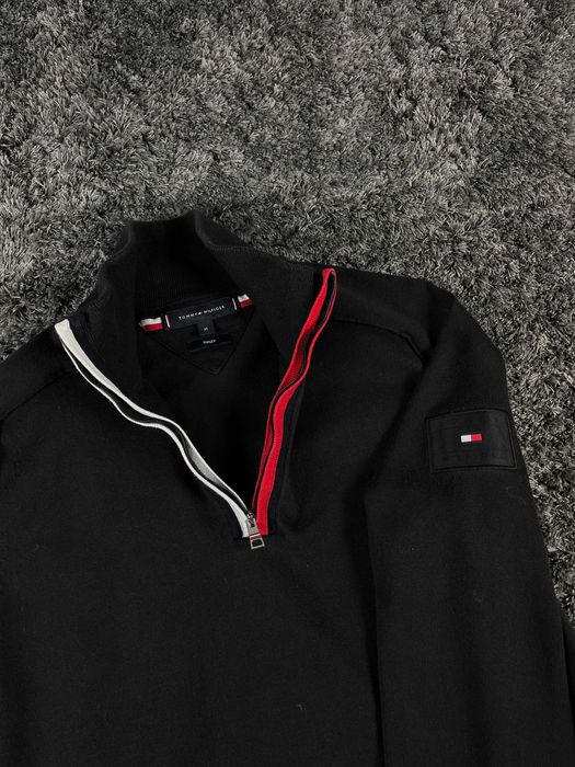 Tommy Hilfiger 1/2 Zip Mock Neck Jumper Мъжки Пуловер
