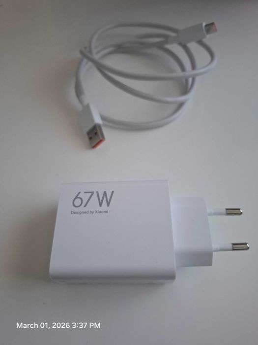 Xiaomi Redmi Note 14s - като нов + оригинално 67W Xiaomi зарядно