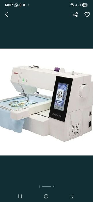 Janome 500Е вышивальная машина .Новый