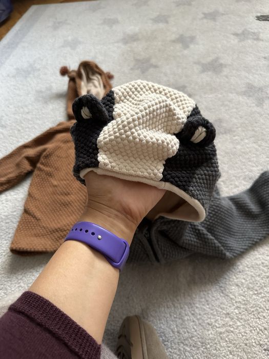 Hanorac vulpe si bursuc 98 h&m