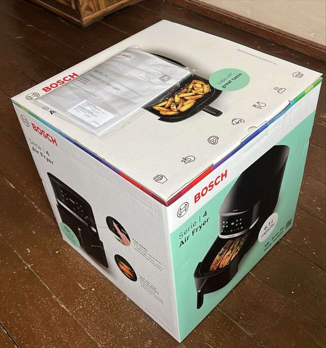 Нов, неотварян фритюрник Бош