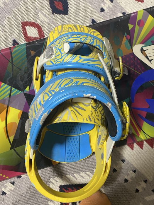 Борд с креплениями