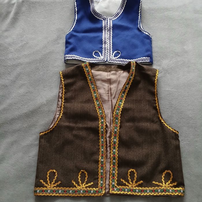 Народни носии, кърпи и престилки