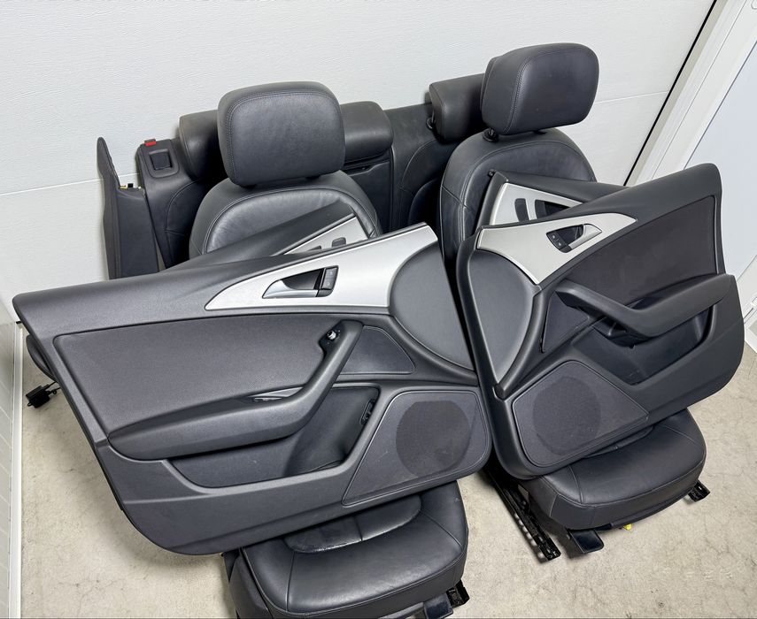 Tapiterie piele audi A6 C7 4G facelift