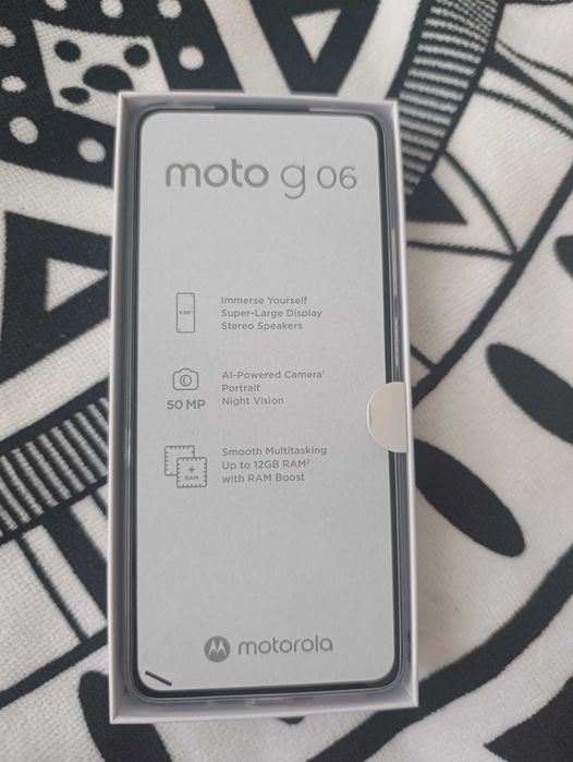 Smartphone Moto g 06 Tapestry Blue Nou în cutie