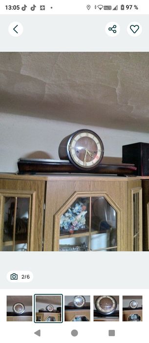 Ceas de șemineu pt piese .