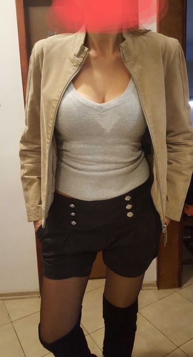 Намалено! Дамско яке TOM TAILOR естествен велур