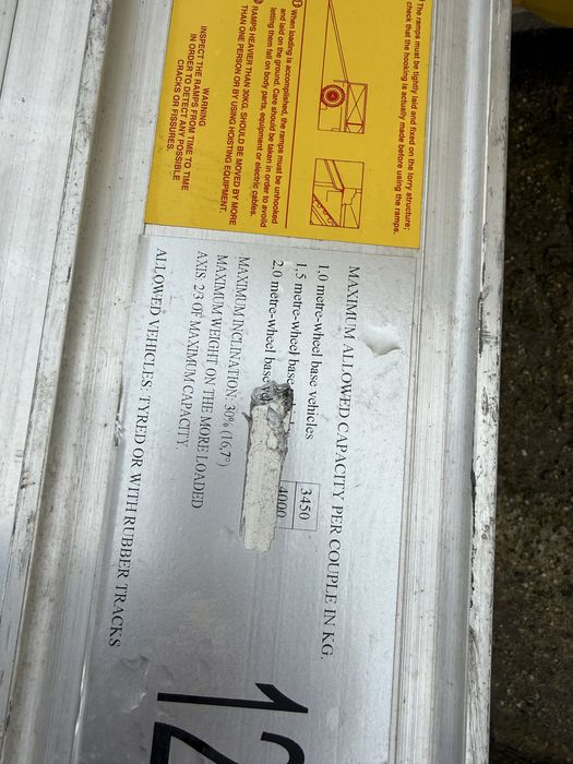 АЛУМИНИЕВИ ТОВАРНИ РАМПИ пътеки