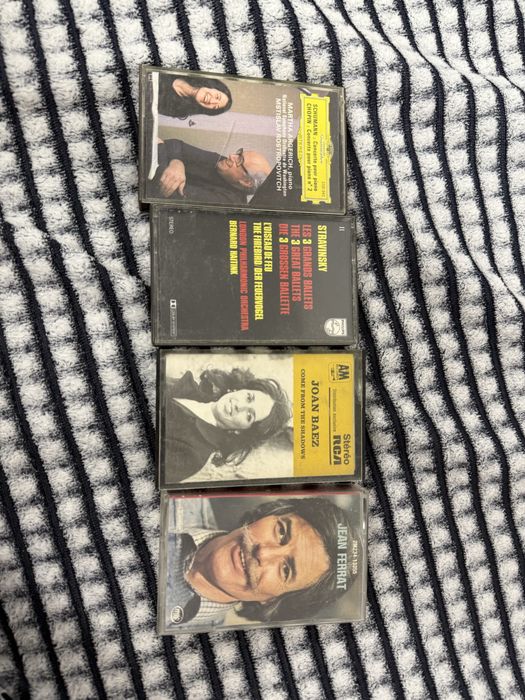 Casete audio diferite modele