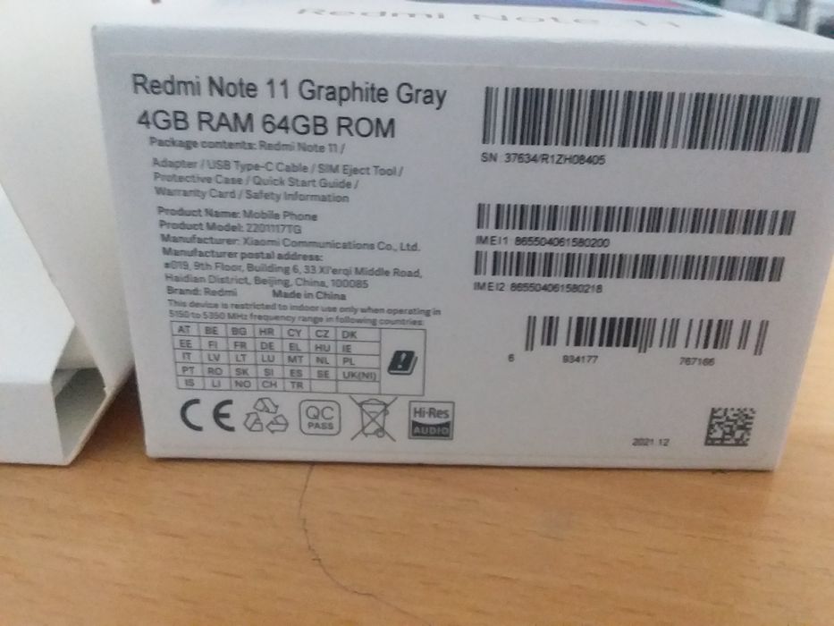 Redmi not 11  sotiladi