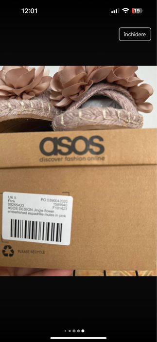 Papuci Asos noi.      .