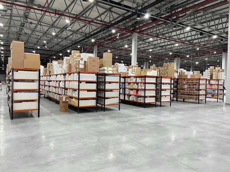 Промышленные бетонные полы  — стяжка, топпинг, эпоксид, полиуретан