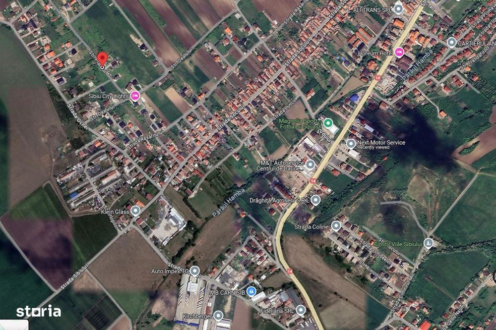 Teren intravilan 1250 mp cu priveliște superbă - Sura Mare