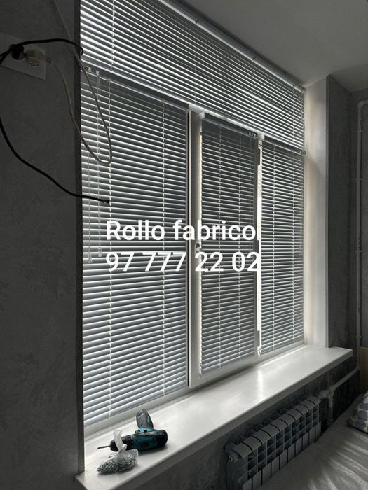 Jalyuzi plisse kombo rollo diky rolshtor xammasi bor…!