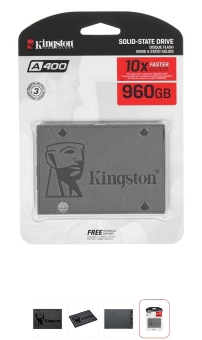 SSD Kingston SA400S37 960 ГБ