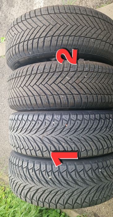 215 60 R16 99V 4Anvelope 4 Alseason Cauciucuri Dot.1124 / 2222  profil 8mm Clasa A Jante Oțel 5x115 R16