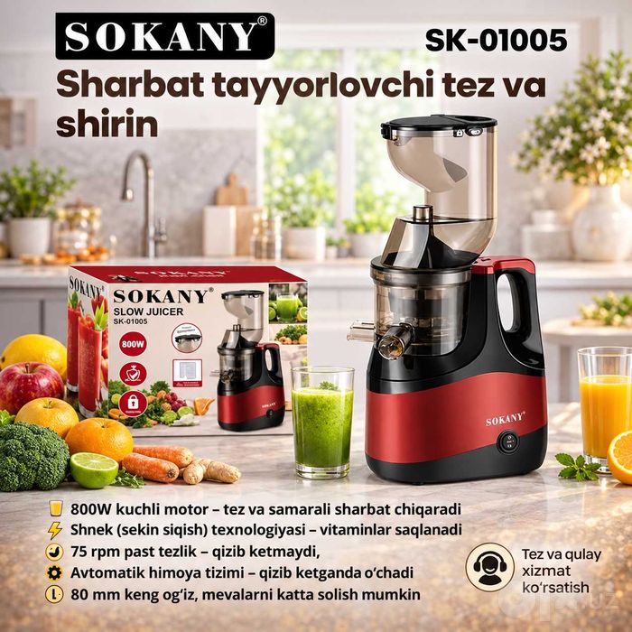 Sokany sk-01005 original sokvijimalka, cоковыжималка, sokovijimalka