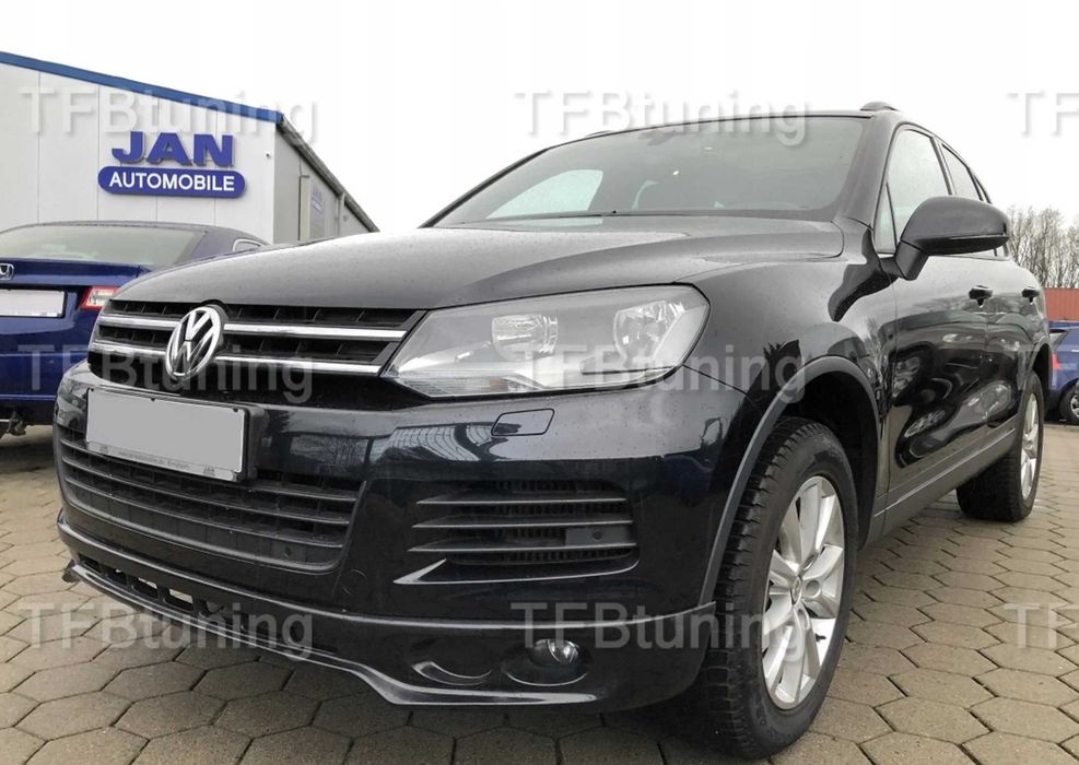 Prelungire spoiler tuning sport bara fata VW Touareg 7P5 Rline Off Road