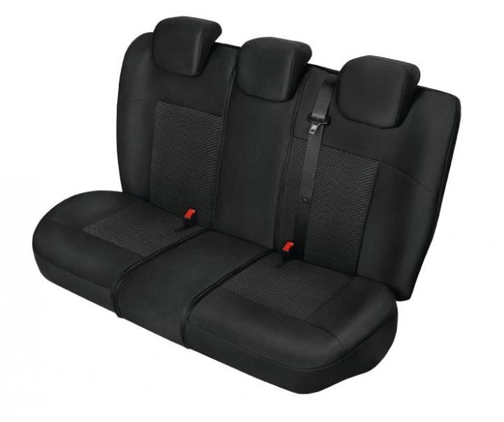 Set huse scaun model Poseidon Negru marime M-L, spate set huse auto Kegel