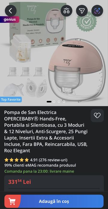 Pompa de san electrica