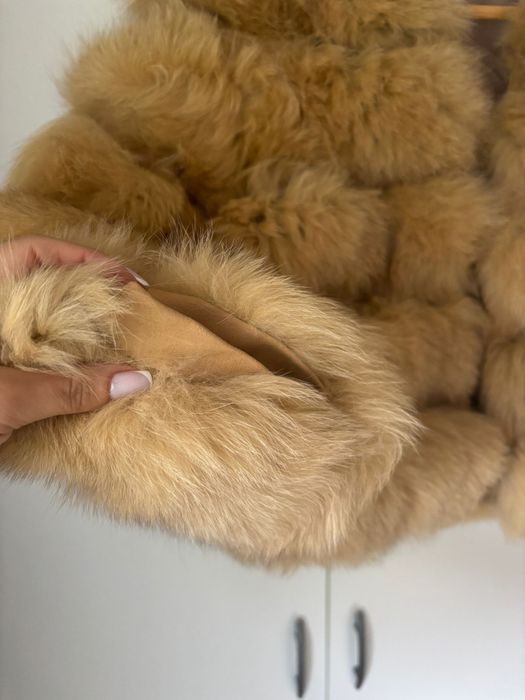 Кожух Естествен Косъм/лисица